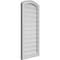 Ekena Millwork Arch Top Surface Mount PVC Gable Vent: Non-Functional, w/2"W x 1-1/2"P Brickmould Frame, 18"W x 36"H GVPAR18X3602SN - alternate 5